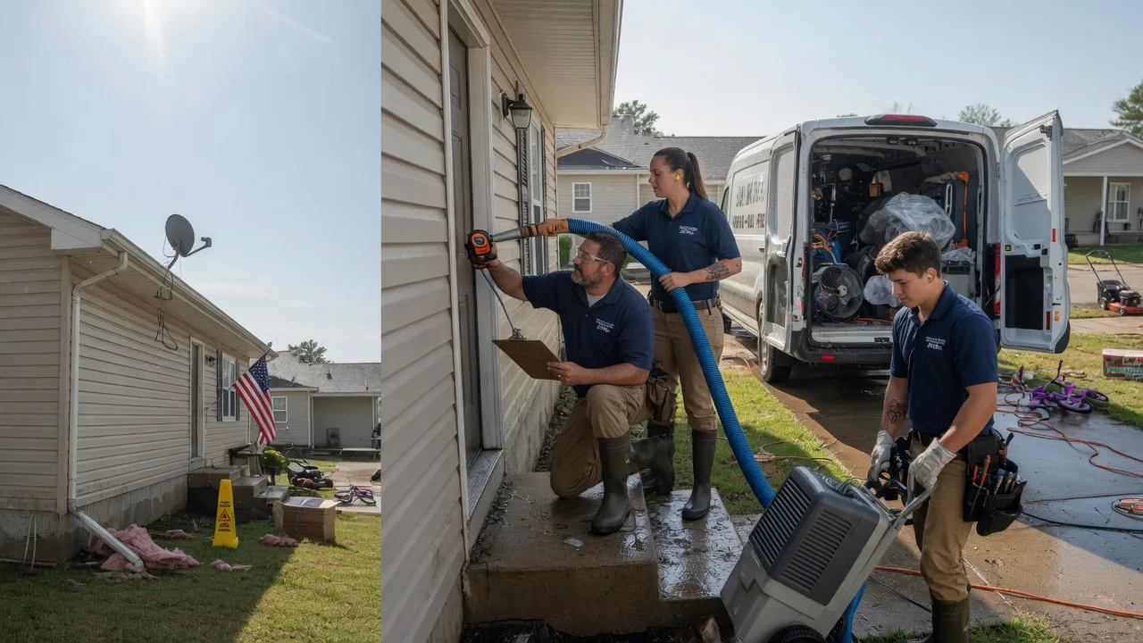 Ceiling Water Damage Restoration in Walnut Creek, OH near me